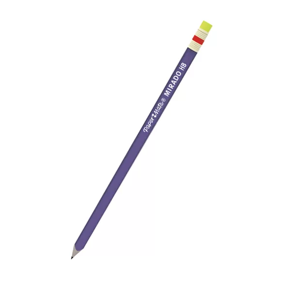 Lápiz Mirado Triangular Candy Pop Hb2 Niña Morado