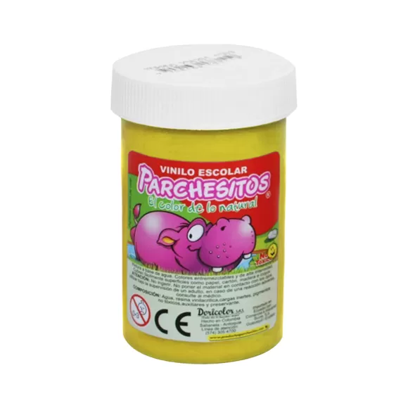 Vinilo Parchesito 125gr Amarillo