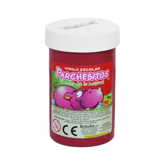 Vinilo Parchesito 125gr Rojo