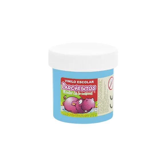 Vinilo Parchesito 70gr Azul Claro