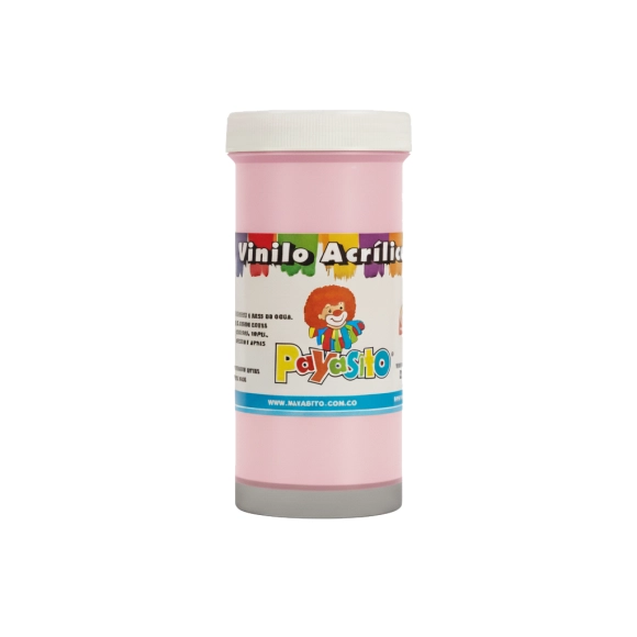 Vinilo Acrílico Payasito 125gr Rosado