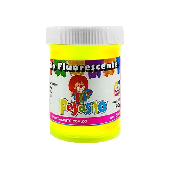 Vinilo Payasito Fluorescente 80gr Amarillo