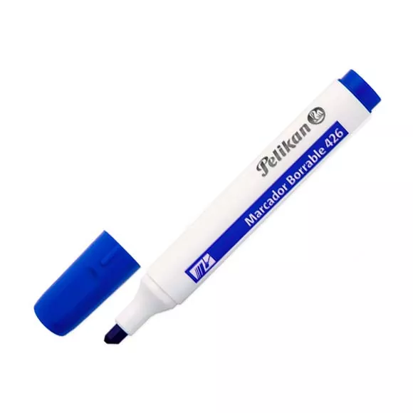 Marcador Pelikan Borrable 426 Azul