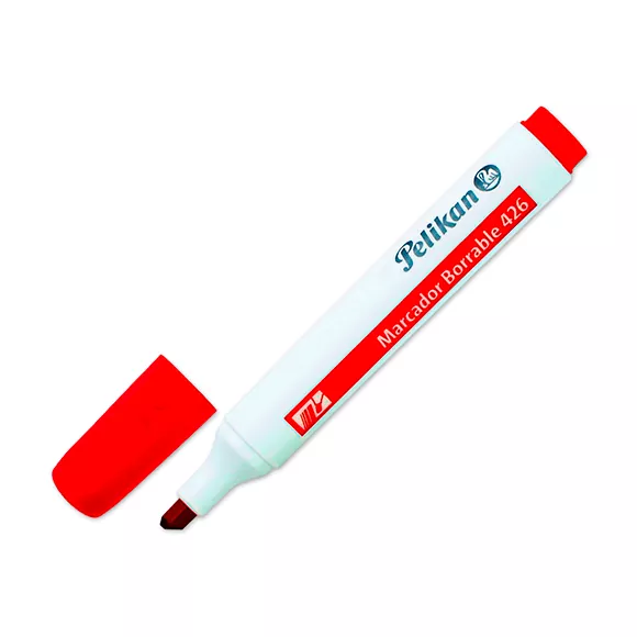 Marcador Pelikan Borrable 426 Rojo