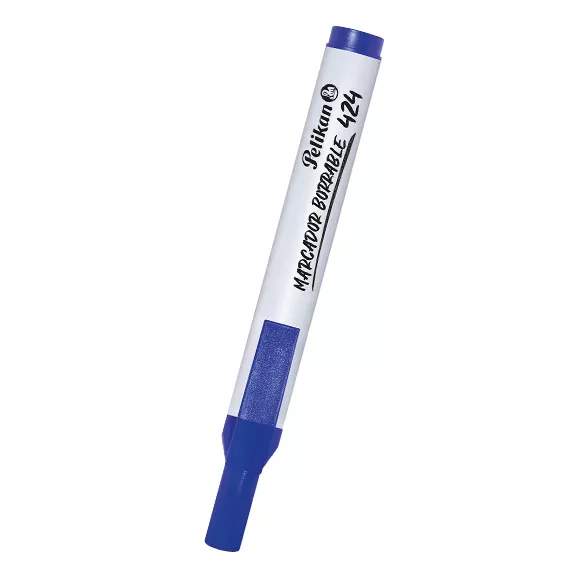 Marcador Pelikan Borrable 424 Azul