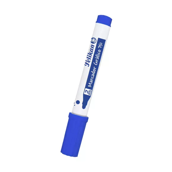 Marcador Pelikan Gráfico Azul