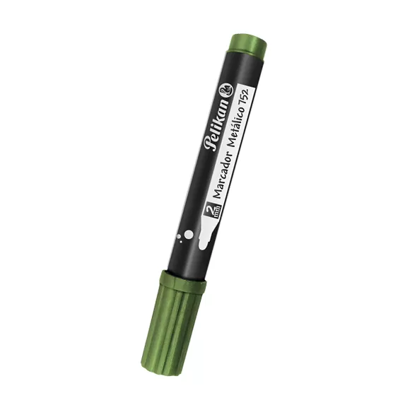 Marcador Pelikan Metalizado Verde Claro