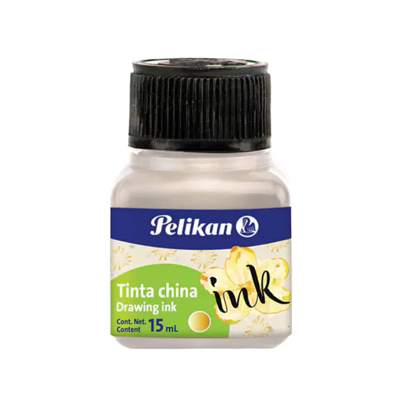 Tinta China Pelikan 15ml Dorada