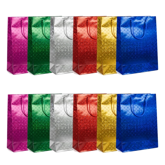 Bolsa De Regalo Holográfica Primavera L X 12