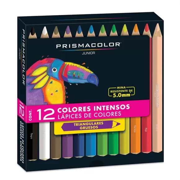 Colores Prismacolor Gruesos 12 Und