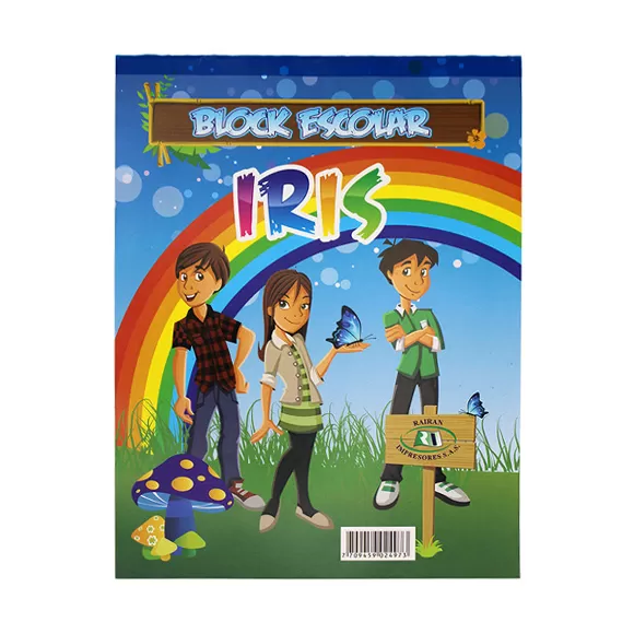 Block Iris Rairan Carta