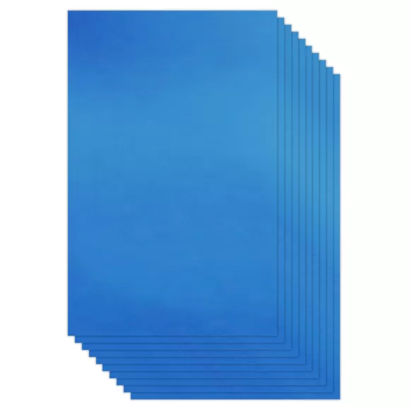 Cartulina Calipso 1/8 Azul X 10