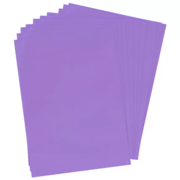 Papel Silueta 1/8 Lila X 10