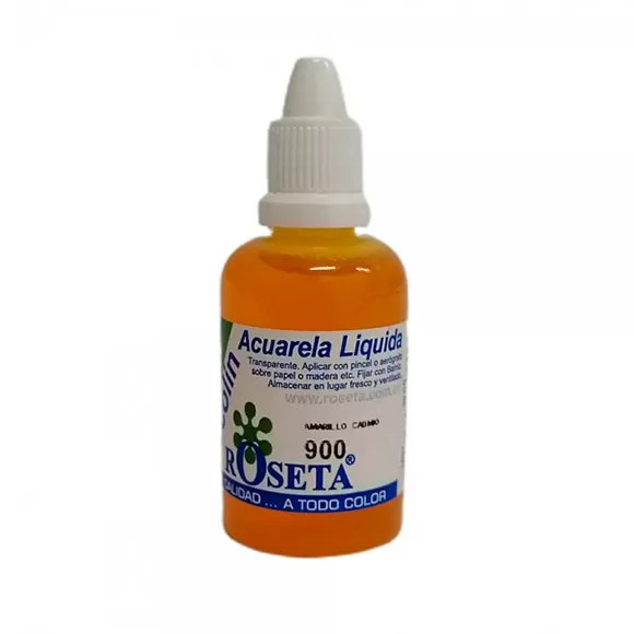 Acuarela Líquida Ecolin Roseta 30cc Amarillo