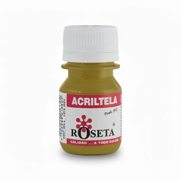 Pintura Acrílica Acriltela Roseta Amarillo Ocre