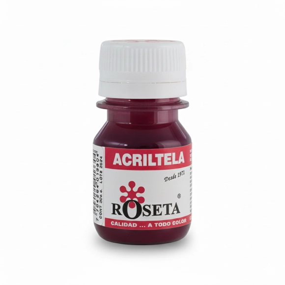Pintura Acrílica Acriltela Roseta Burgandy