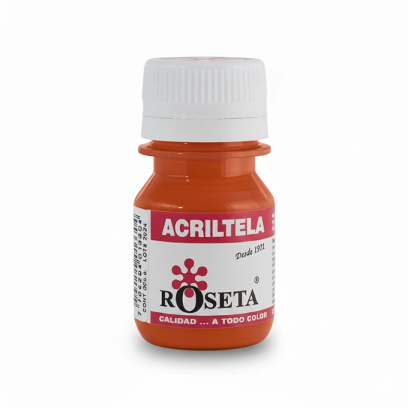 Pintura Acrílica Acriltela Roseta Naranja