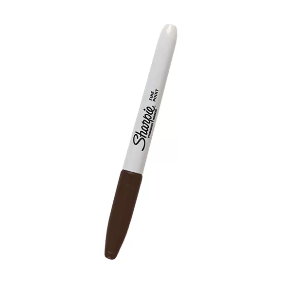 Marcador Sharpie Fino Clásico Café