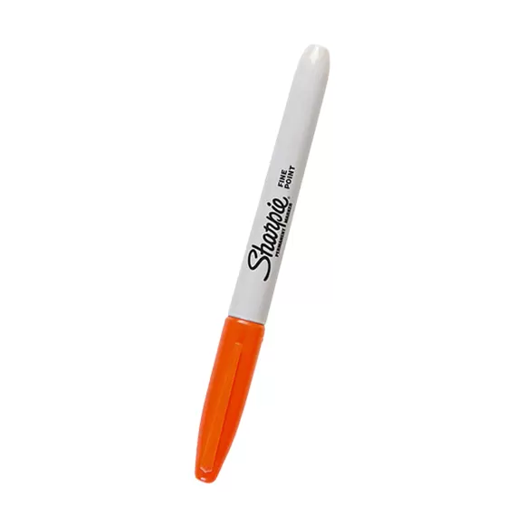 Marcador Sharpie Fino Clásico Naranja