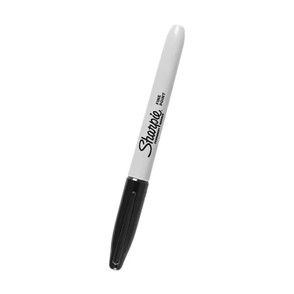 Marcador Sharpie Fino Clásico Negro