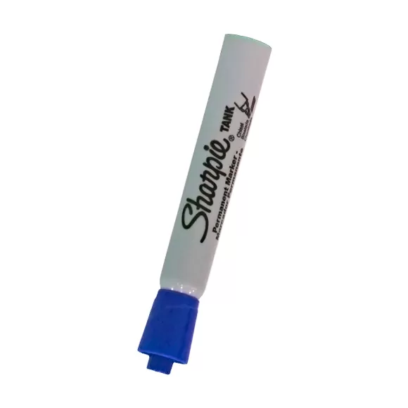 Marcador Sharpie Tank Azul