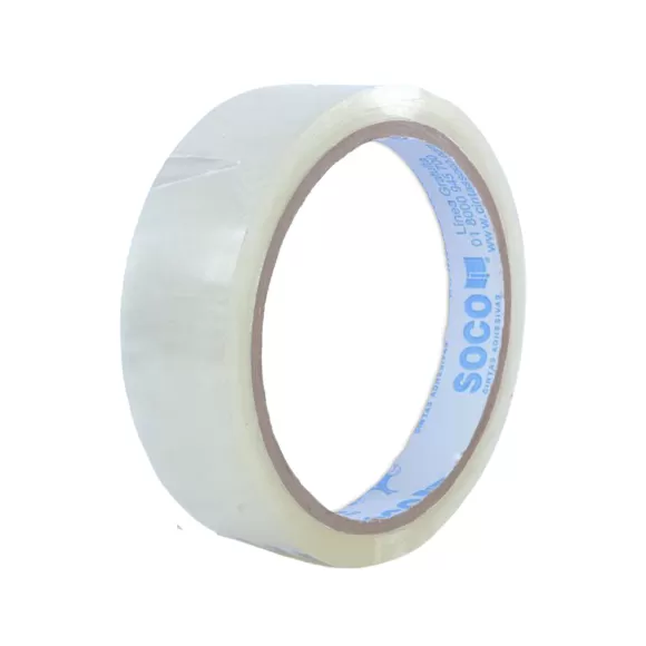 Cinta Transparente Soco 24mm 50mts