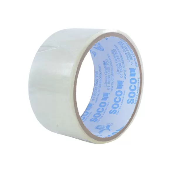 Cinta Transparente Soco 48mm 20mts