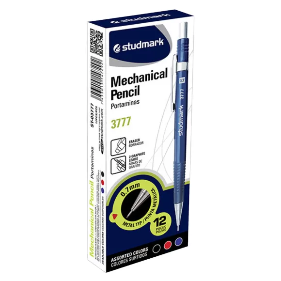 Portaminas Studmark 0.7 X 12