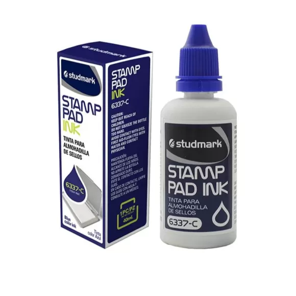 Tinta Sellos Studmark 60 Ml Negra