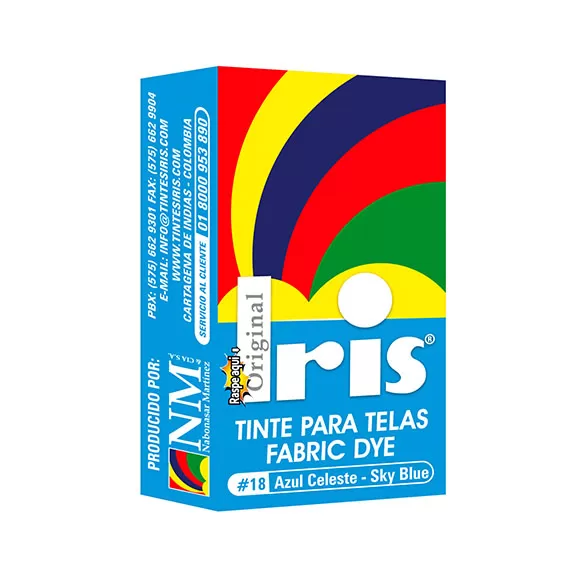 Tinte Iris 9gr Azul Celeste