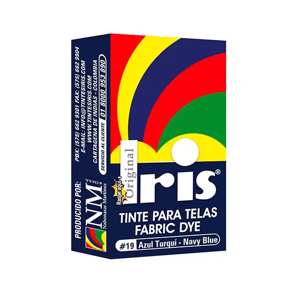 Tinte Iris 9gr Azul Turqui