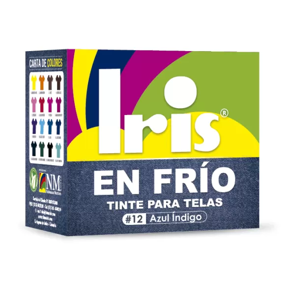 Tinte Iris En Frio 25gr Azul Indigo