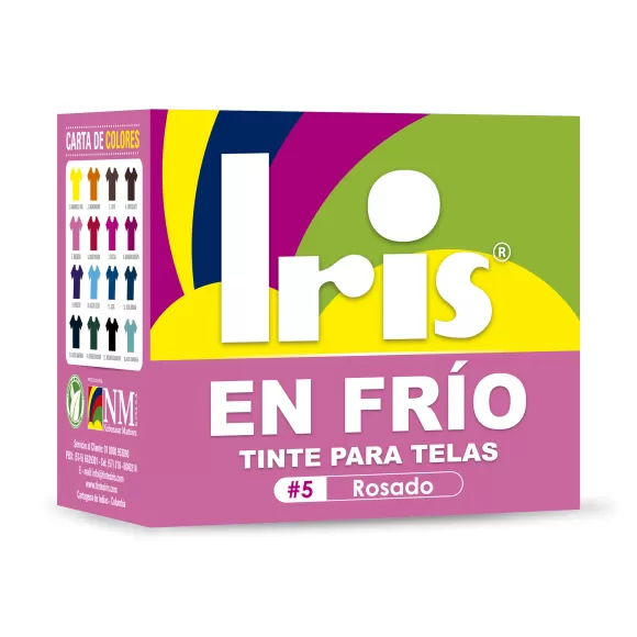 Tinte Iris En Frio 25gr Rosado