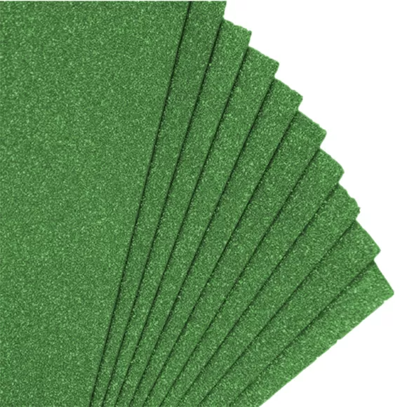 Fomi Top Line Escarchado Pliego Verde Claro X 10