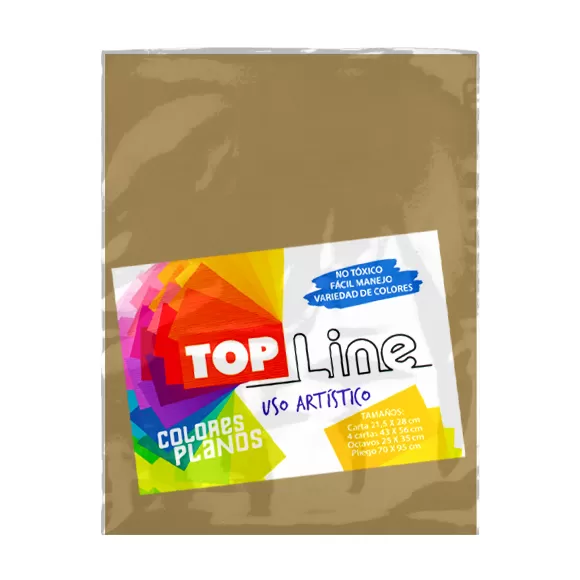 Fomi Top Line Liso Carta Beige X 10