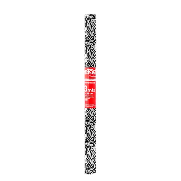 Rollo Adhesivo Contact Estampado 3mts Zebra