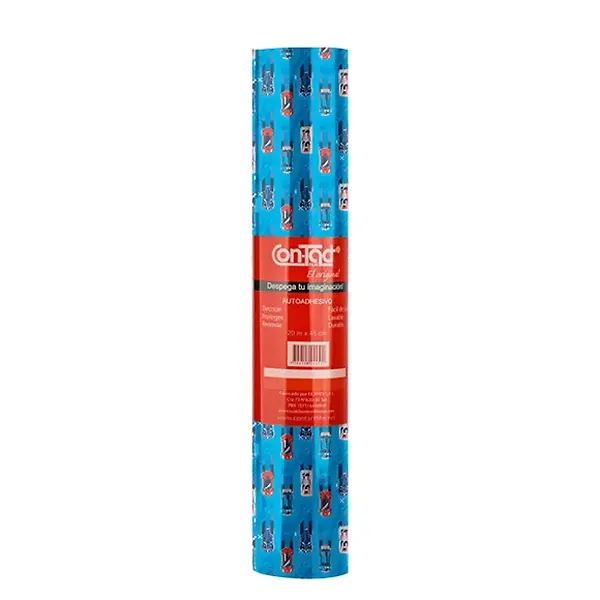 Rollo Adhesivo Contact Infantil 20mts Hotwheels Pixel