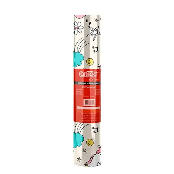 Rollo Adhesivo Contact Infantil 20mts Unicornio Corazon