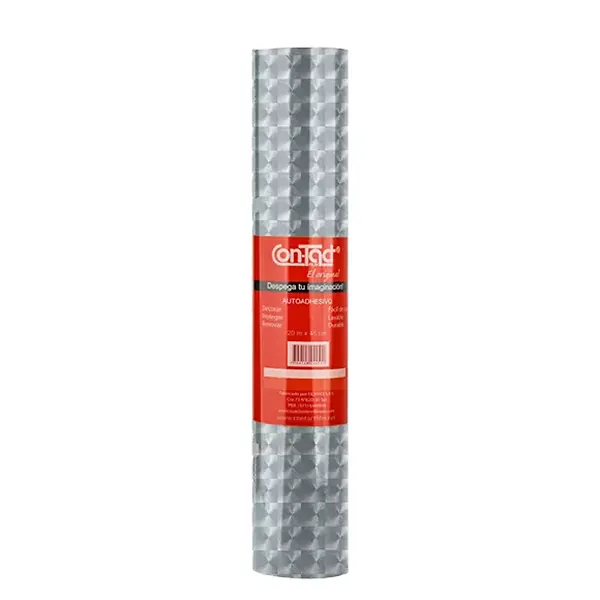 Rollo Adhesivo Contact Transparente 20mts Discos