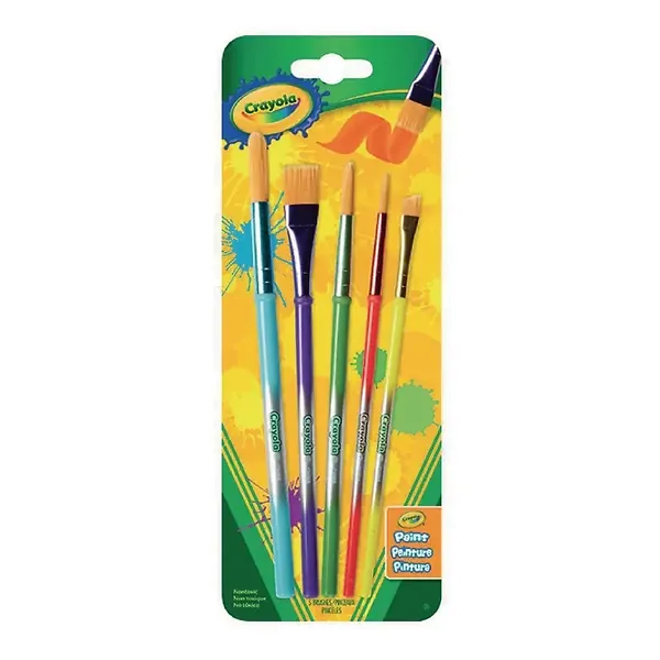 Pinceles Multiformas Crayola 5 Und