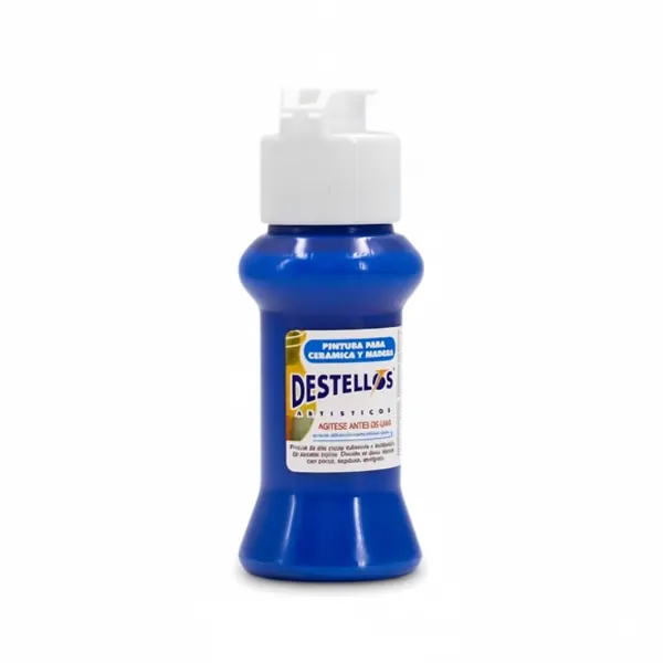 Pintura Acrílica Destellos 60cc Azul Primario