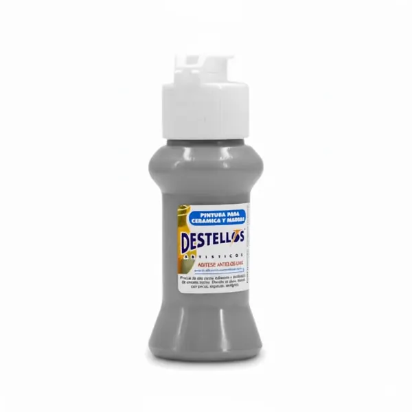Pintura Acrílica Destellos 60cc Gris