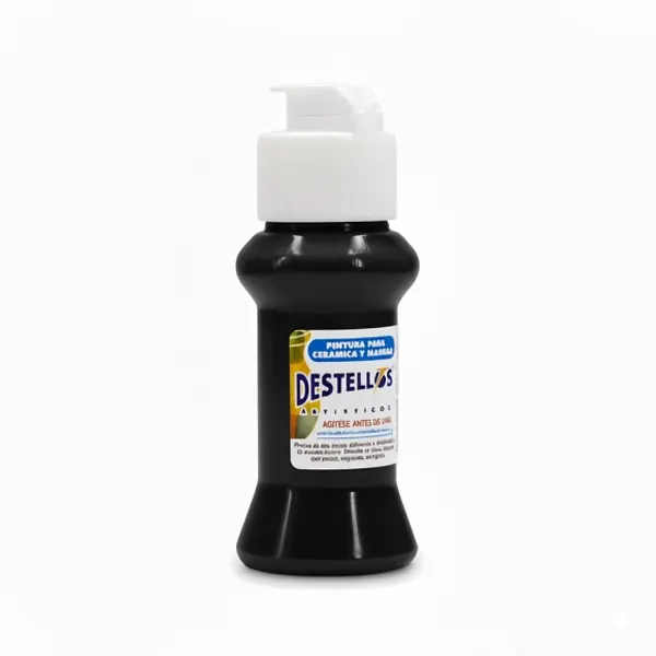 Pintura Acrílica Destellos 60cc Negro