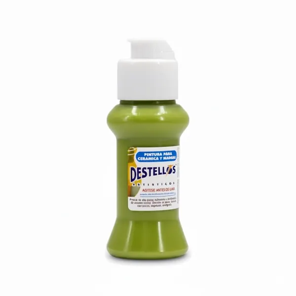 Pintura Acrílica Destellos 60cc Verde Aguacate