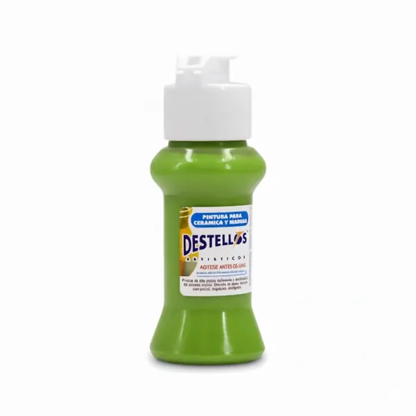 Pintura Acrílica Destellos 60cc Verde Manzana