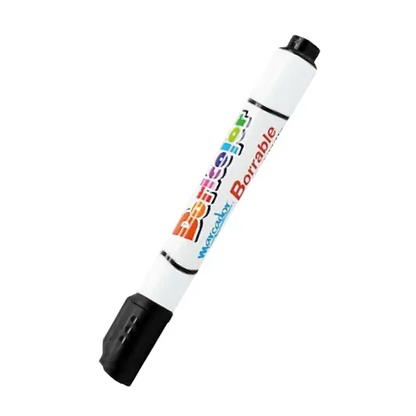 Marcador Doricolor Borrable Negro