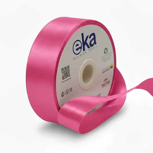 Cinta Satinada Eka 35mm Rosa Infra