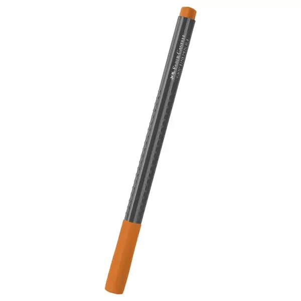 Micropunta Grip Finepen Faber Castell Naranja