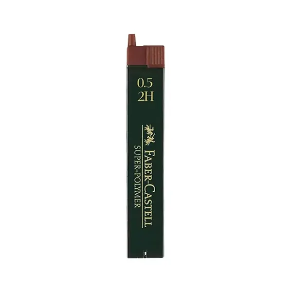 Minas Faber Castell 12 Minas 2h 0.5