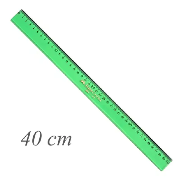 Regla Faber Castell Plástica Clásica 40cm